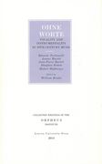 Ohne Worte : Vocality and Instrumentality In 19th-Century Music.