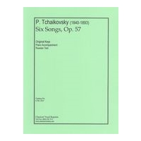 6 Songs, Op. 57 : For Voice and Piano.