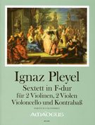 Sextett In F-Dur, Op. 37 : Für 2 Violinen, 2 Violen, Violoncello und Kontrabass.