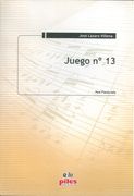 Juego No. 13 : Para Flauta Sola.