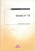 Sonata No. 15 : Para Saxofon Soprano Y Piano.