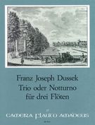 Trio Or Notturno : For Three Flutes.