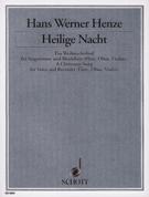 Heilige Nacht : A Christmas Song For Voice and Recorder (Flute, Oboe, Violin) (1993).