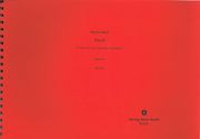 Trio III : Für Flöte (Piccolo), Altsaxophon und Klavier (2004/05).