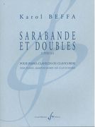 Sarabande Et Doubles : 2 Pièces Pour Piano, Clavecin Ou Clavicorde.