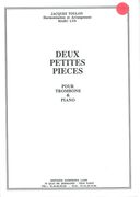 Deux Petite Pieces : For Tenor Trombone and Piano / arranged by Marc Lys.