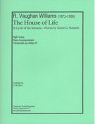 House Of Life : For High Voice and Piano - Transposed Up A Major Third.