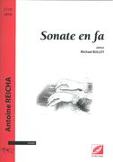 Sonate En Fa : Pour Piano / edited by Michael Bulley.