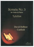 Sonata No. 3 : For Violin and Piano - Tehillim (2011).