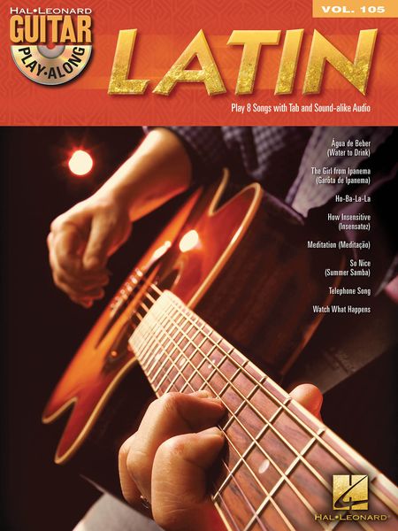 Latin : Play 8 Songs With Tab and Sound-Alike Audio.