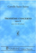 Concerto No. 3, Op. 61 : Pour Violin Et Orchestre.