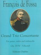 Grand Trio Concertante, Op. 18 No. 3 : For Guitar, Violin and Cello / edited by Matanya Ophee.