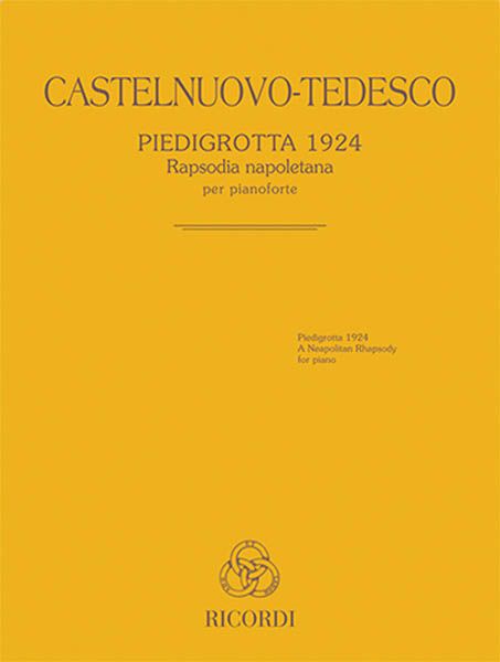 Piedigrotta 1924 - Rapsodia Napoletana : Per Pianoforte.