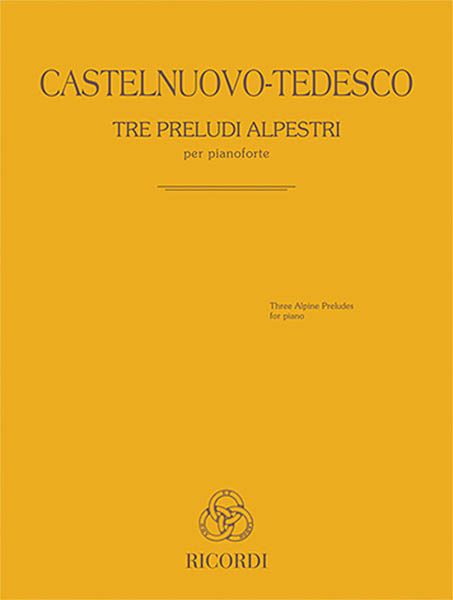 Tre Preludi Alpestri : Per Pianoforte (1935).