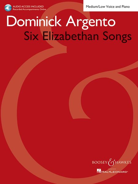Six Elizabethan Songs : For Medium/Low Voice and Piano.