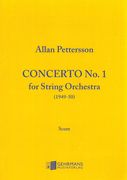 Concerto No. 1 : For String Orchestra (1949-50).