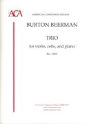 Trio : For Violin, Cello and Piano (Rev. 2012).