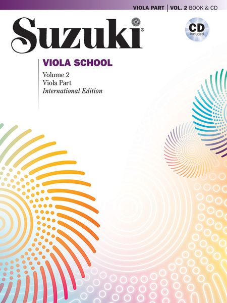 Suzuki Viola School, Vol. 2 : Viola Part & CD.