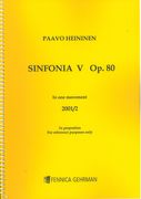 Sinfonia V, Op. 80 - In One Movement : For Orchestra (2001/2).