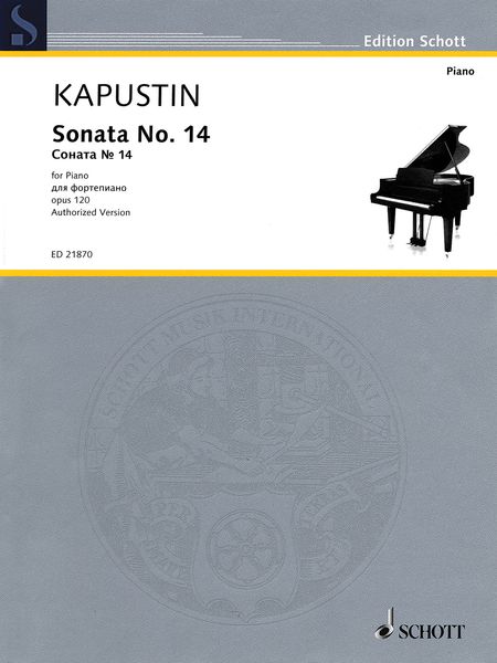 Sonata No. 14, Op. 120 : For Piano - Authorized Version.