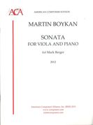 Sonata : For Viola and Piano (2012).