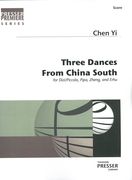 Three Dances From China South : For Dizi/Piccolo, Pipa, Zheng and Erhu (2014).