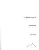 Fugitive Objects : For Keyboard Sampler (2007).