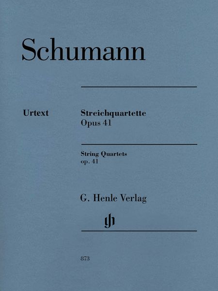 Streichquartette, Op. 41 / edited by Ernst Herttrich.