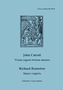 Trium Regum Trinum Munus and Marie Virginis / edited by Nick Sandon.