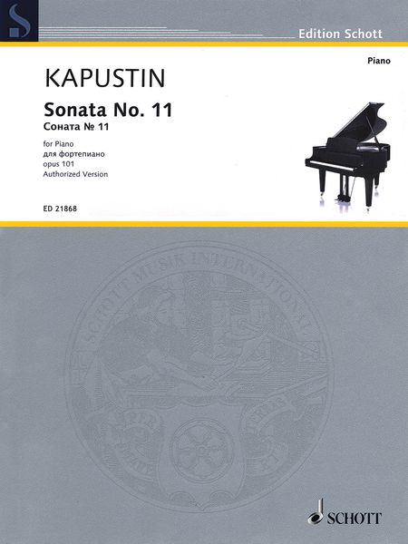 Sonata No. 11, Op. 101 : For Piano - Authorized Version.