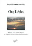 Cinq Élégies : Mélodies Pour Soprano Et Piano (1999).