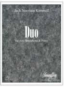 Duo : For Alto Saxophone and Piano.