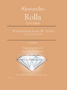 78 Violin-Viola Duets, Bi. 33-110 : Vol. 10 (Bi. 67-70) / edited by Kenneth Martinson.