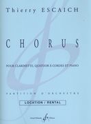 Chorus : Pour Clarinette, Quatuor A Cordes Et Piano (2007).