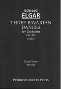 Three Bavarian Dances, Op. 27a : For Orchestra (1897).