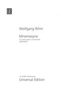 Mnemosyne : Für Hohen Sopran und Ensemble (2006/09).