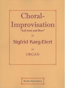 Choral-Improvisation, Ach Gott und Herr : For Organ / edited by W. B. Henshaw.