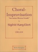 Choral-Improvisation, Aus Meines Herzens Grunde (Pastorale) : For Organ / edited by W. B. Henshaw.