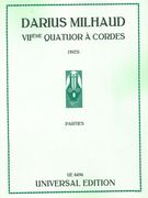 Viiieme Quatuor A Cordes (1925).