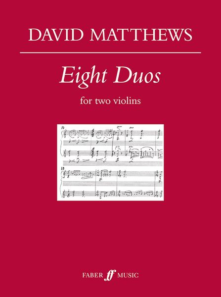 Eight Duos, Op. 79 : For Two Violins (1999).
