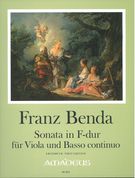 Sonate In F-Dur : Für Viola und Basso Continuo / edited by Michael Jappe.