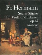 Sechs Stücke, Op. 15 : Für Viola und Klavier / edited by Bernhard Päuler.