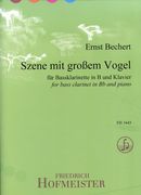 Szene Mit Grossen Vogel : Für Bassklarinette In B und Klavier (1998).