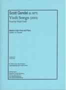 Violi Songs : For Medium-High Voice and Piano (2003).