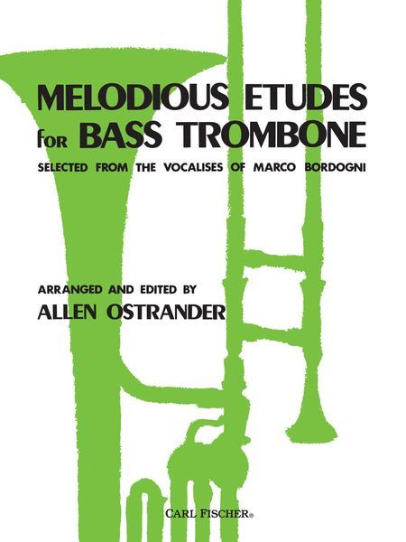 Melodious Etudes : For Bass Trombone, From The Vocalises.