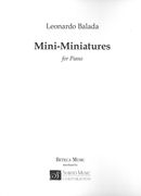 Mini-Miniatures : For Piano (2010).