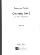 Concerto No. 3 : For Piano and Orchestra (1999).