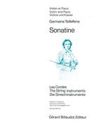 Sonatine : For Violin and Piano.