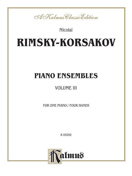 Piano Ensembles, Vol. 3.