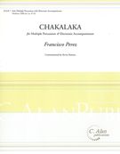 Chakalaka : For Solo Multiple Percussion and Electronics.